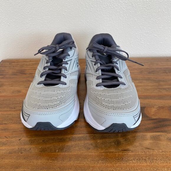 Saucony Echelon 8 Gray White Women's Running Shoes - Size 8.5 - Picture 3 of 8